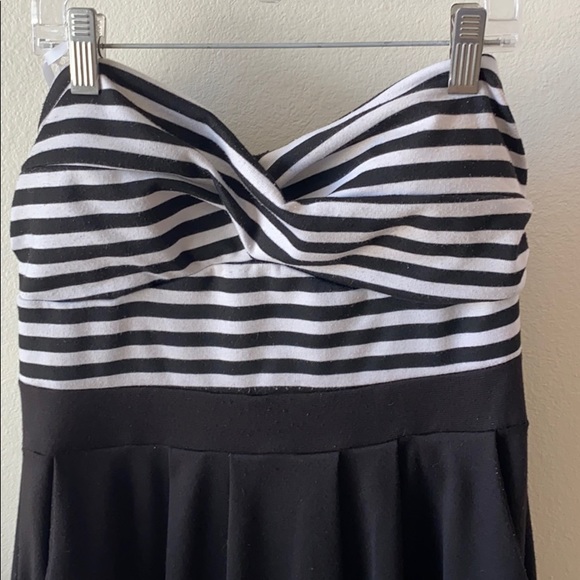 Celine Black and White Striped Dress - Picture 2 of 6